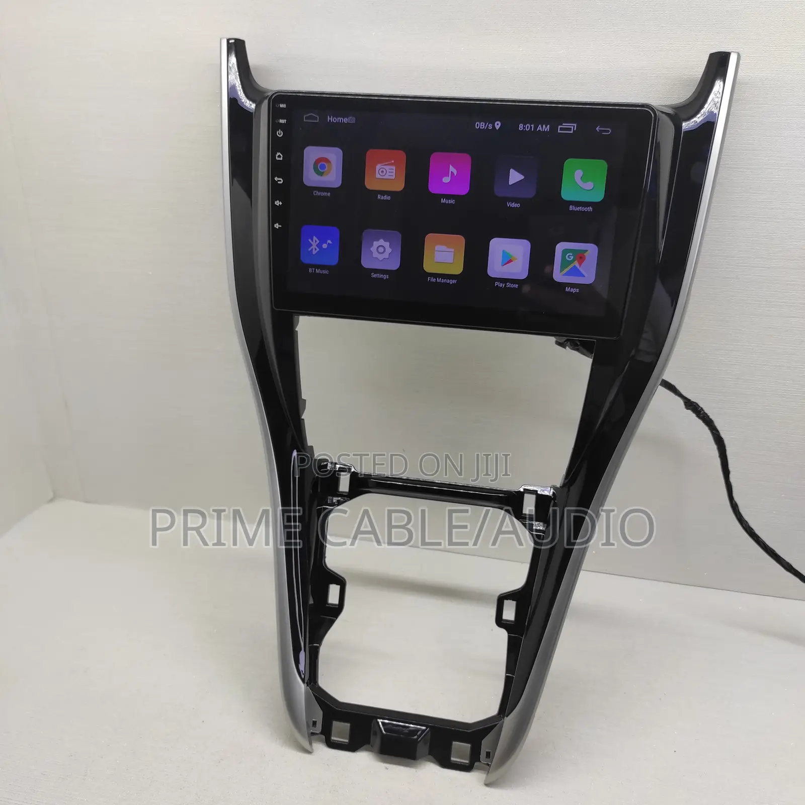Toyota Harrier 2014+ Fitted With 10 Inch Radio Plus Frame