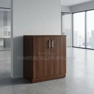 Office Cabinet; 2-door Wooden Office Credenza Cabinet