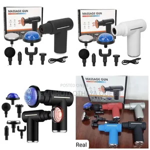 6 Speed 6 Head Options Massage Gun