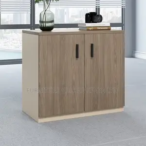 Office Cabinet; 2-door Wooden Office Credenza Cabinet