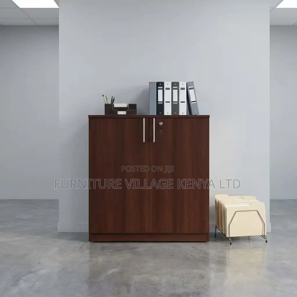 Office Cabinet; 2-door Wooden Office Credenza Cabinet