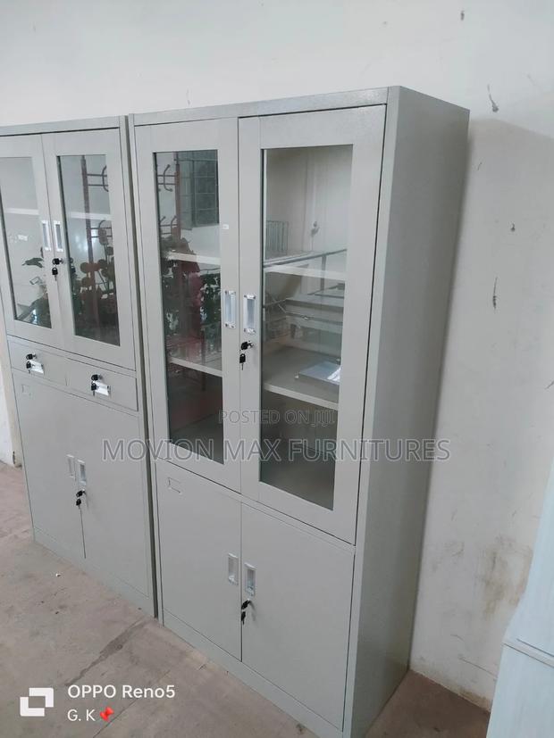 Half Glass Office Filling Cabinet