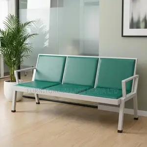 Waiting Bench 3-link Padded Reception Bench
