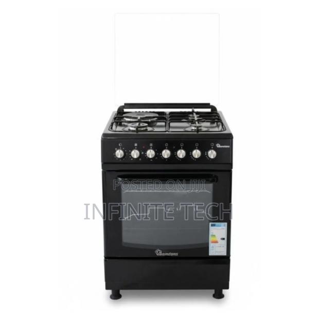 Ramtons (Rc-807) 3g+1e 60x60 Black Cooker - thumbnail 2