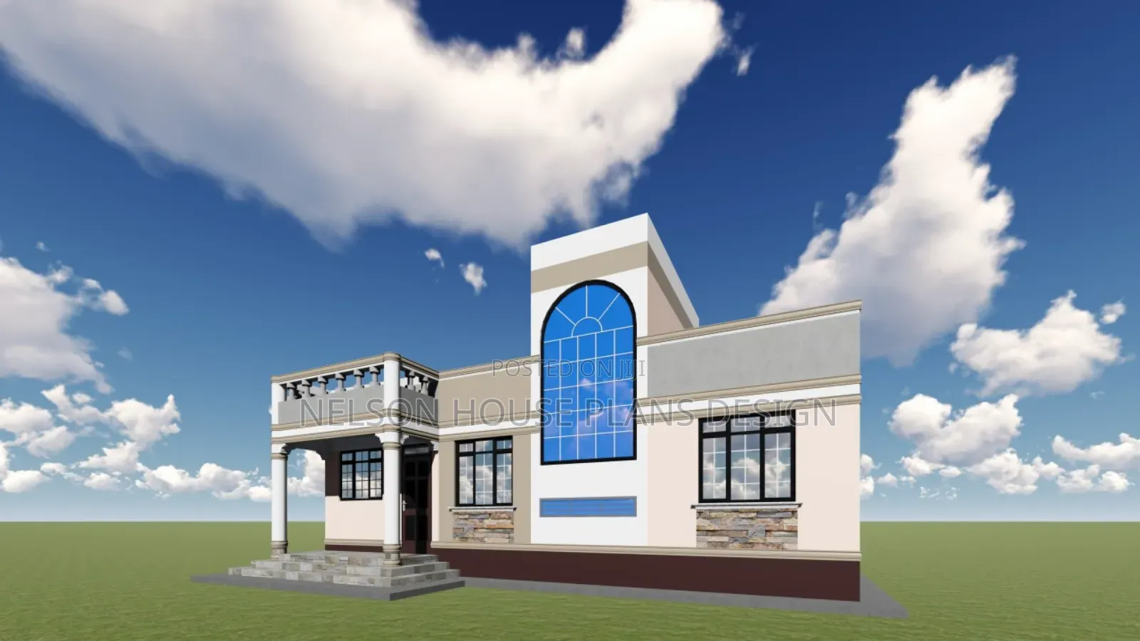 Single Story Bungalow Architectural House Plans And Boq