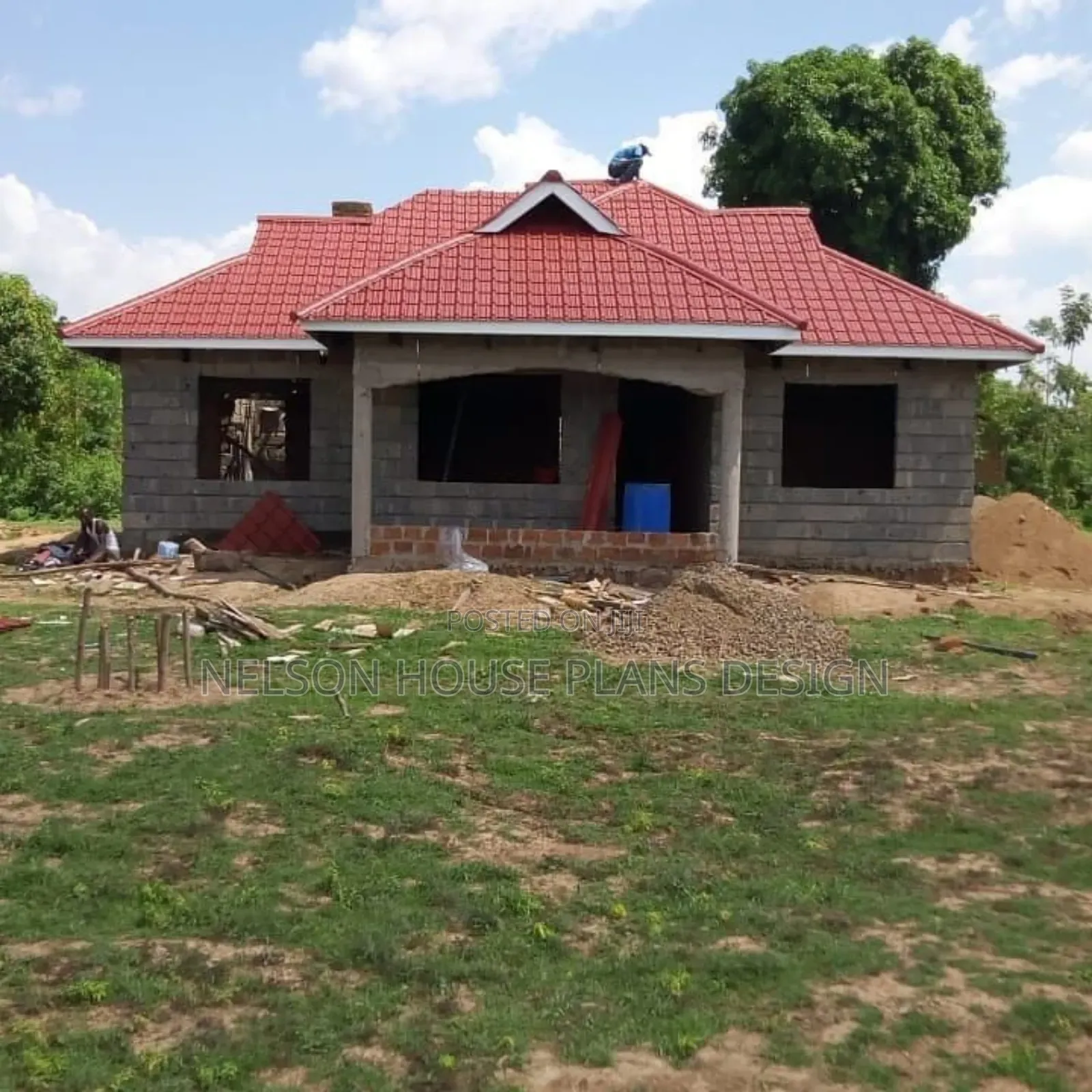 Single Story Bungalow Architectural House Plans And Boq