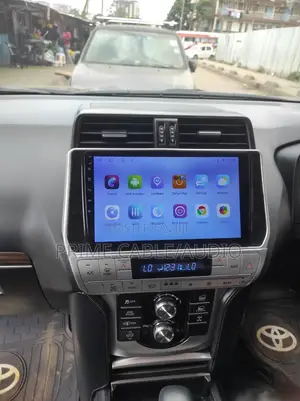 Toyota Land Cruiser J150 2017-2022 Fitted With 10 Inch Android Radio