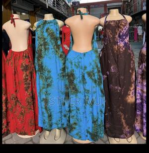 Backless Dera With Inbuilt Bra,Cotton - thumbnail 2