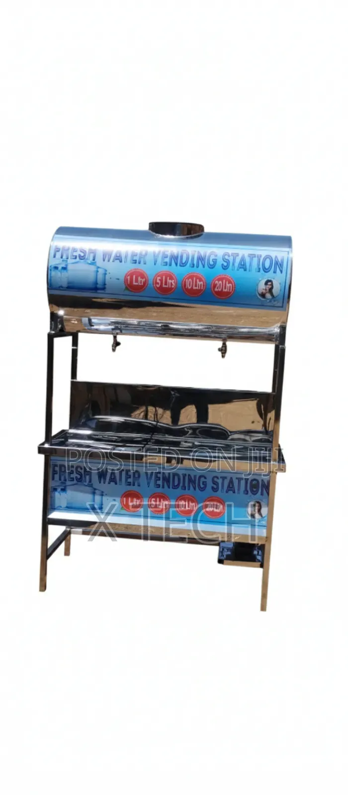 Water Vending Top Tank Machine