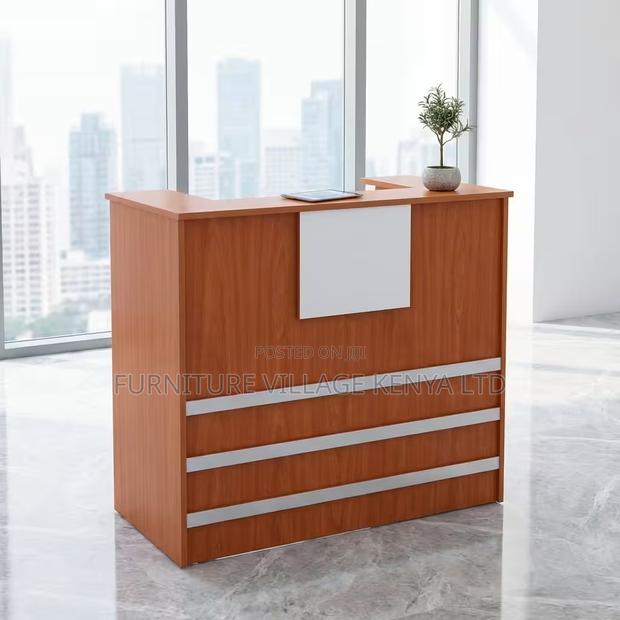 Reception Desk; Modern 1.2m Reception Desk