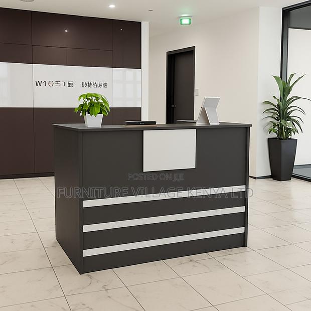 Reception Desk; Modern 1.2m Reception Desk - thumbnail 5