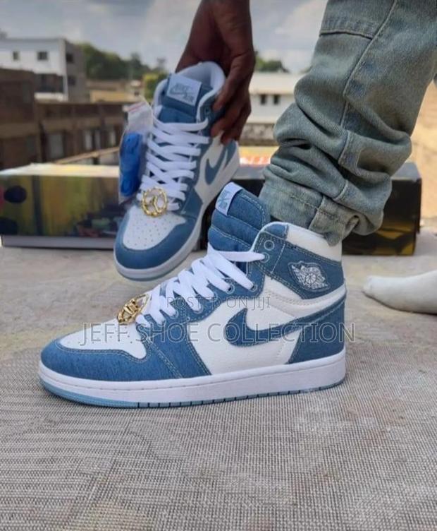 Air Jordan-1 Highcut Denim - main view