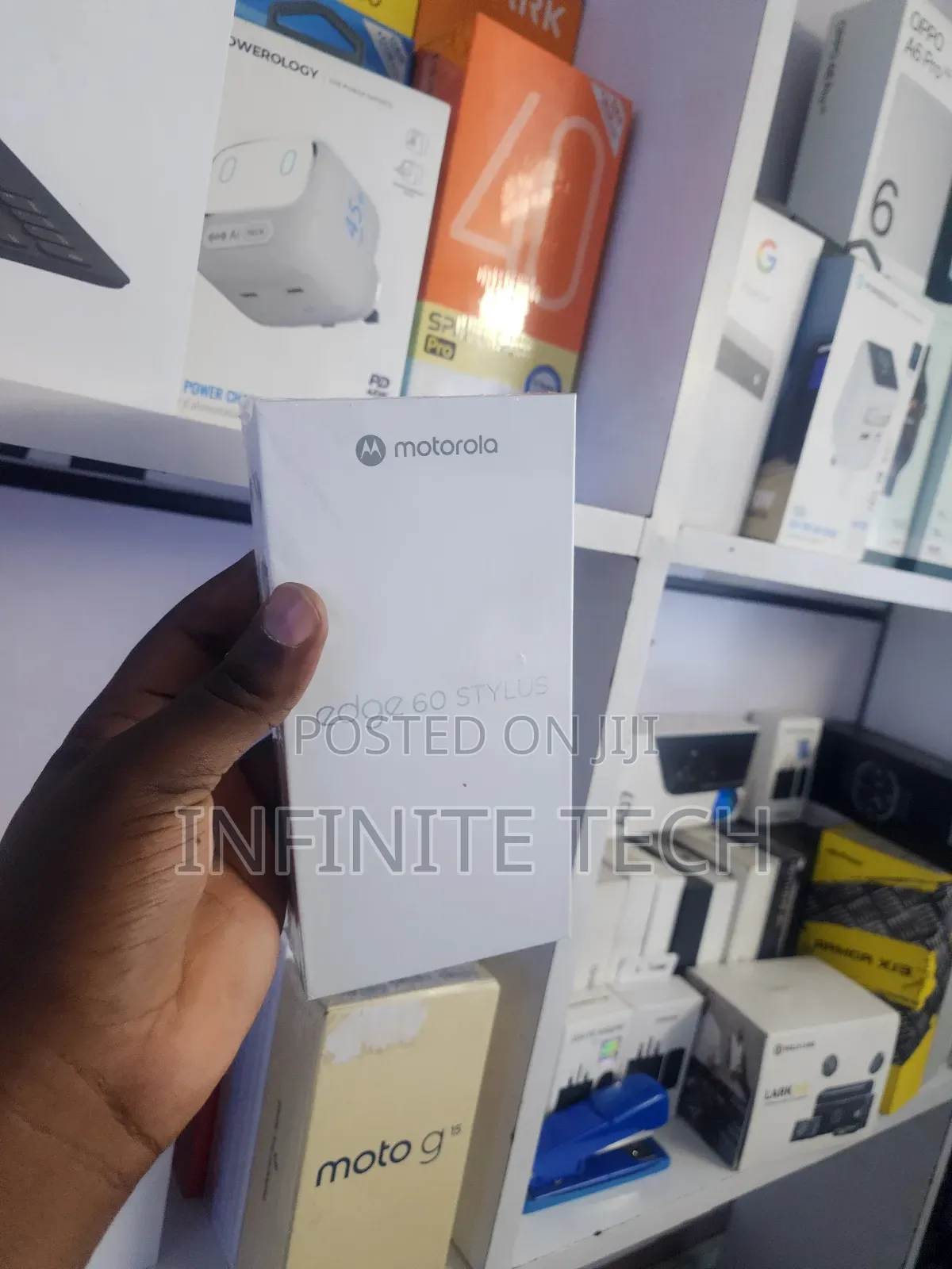 New Motorola Edge 60 Stylus 256 GB Black