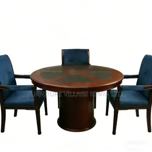 Boardroom Table; Round Executive Conference Office Table