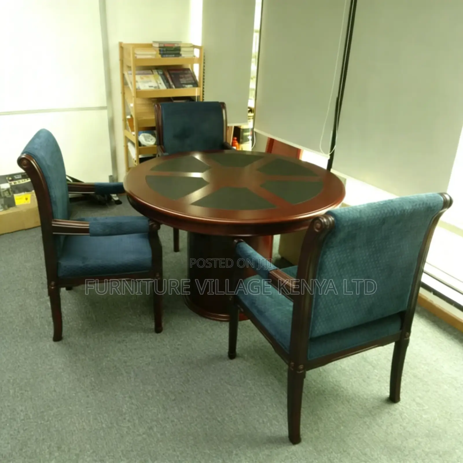 Boardroom Table; Round Executive Conference Office Table