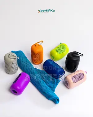 Sports and Fitness Cooling Towel in Bottle
