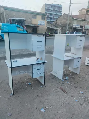 White Modern Desk