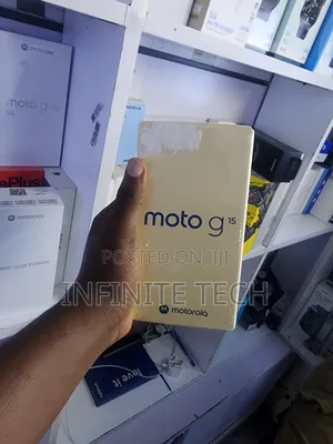 New Motorola Moto G15 256 GB Black