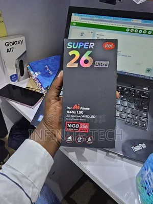 New Itel S26 Ultra 256 GB Black