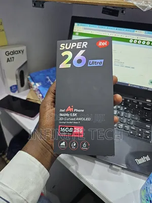 New Itel S26 Ultra 256 GB Black
