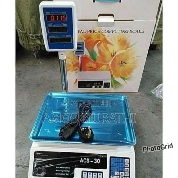 Digital Weighing Scale - main view