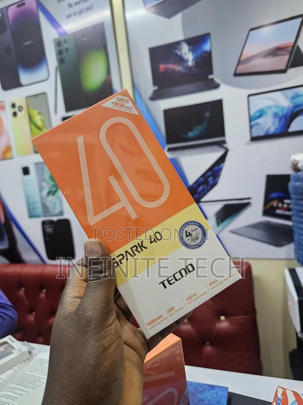 New Tecno Pop 10 128 GB Black - thumbnail 2