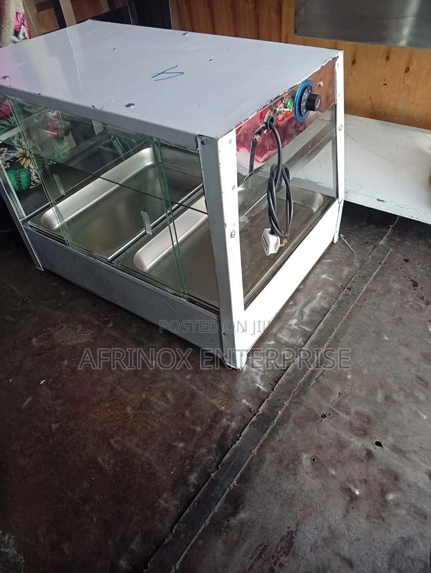 Stainless Steel Chips/Snacks Display - main view