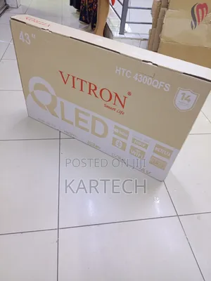 Vitron 43” HTC 4300qfs Qled Smart Android Tv – Full Hd, Wi-Fi, Hdmi