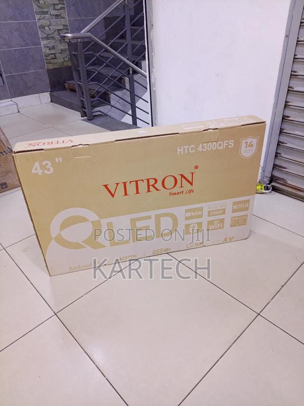 Vitron 43” Qled Frameless Smart Android Tv - thumbnail 2