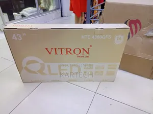 Vitron HTC 4300qfs 43 Inch Qled Frameless Android Smart Tv
