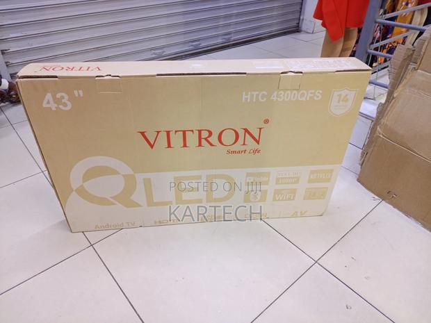 Vitron 43 Inch Smart Qled Tv – Android Os, Hdr, Hdmi - thumbnail 2