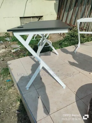 Metallic Office Modern Office Table