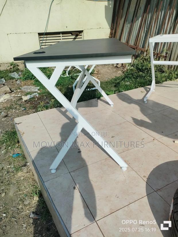 Metallic Office Modern Office Table - main view