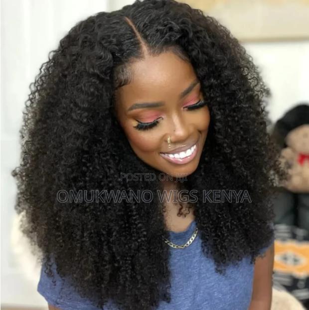 Natural Kinky Curls Wig - main view