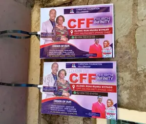 Church Advert Banners Printing