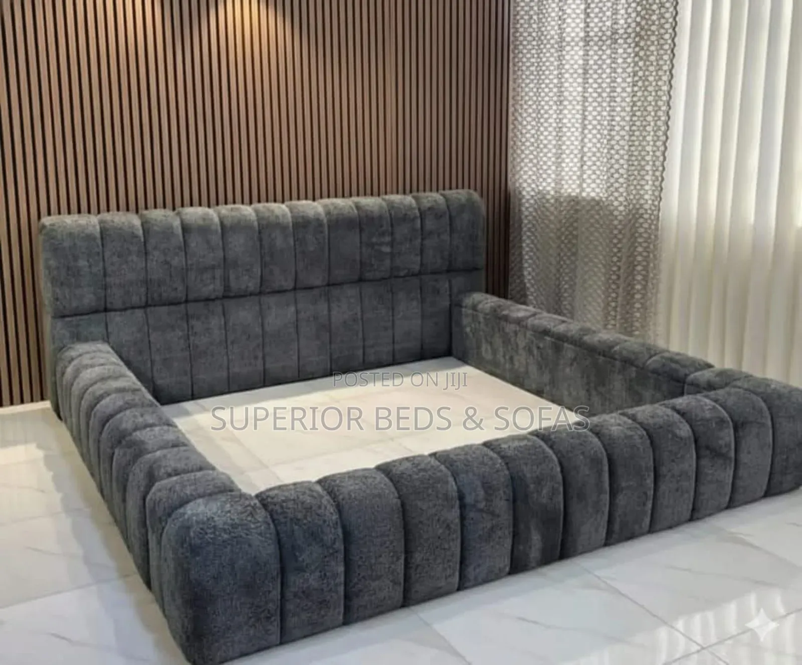 Upholstered/ Low Base Bed Size 5 by 6