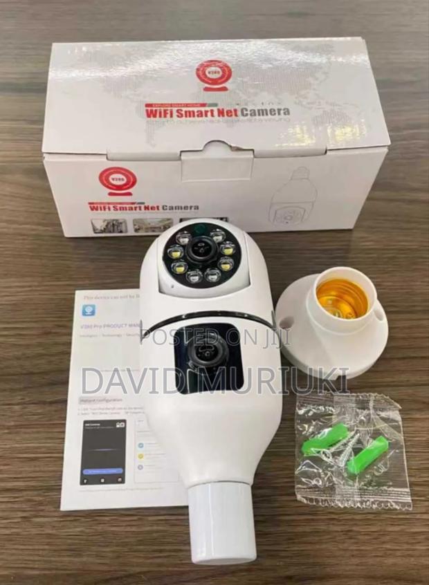 Ac Wifi Camera Bulb 
Double Lense With Motion - main view