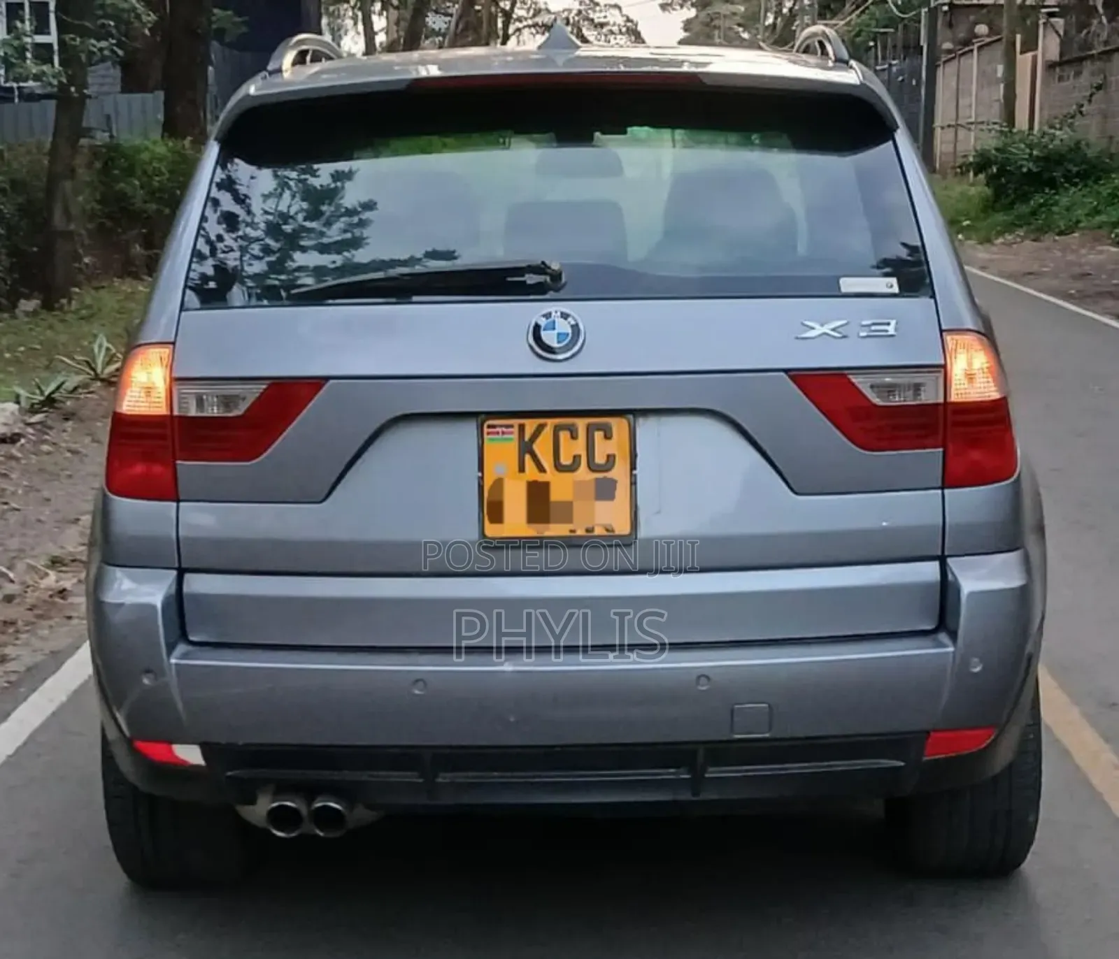 BMW X3 2.5i 2008 Gray