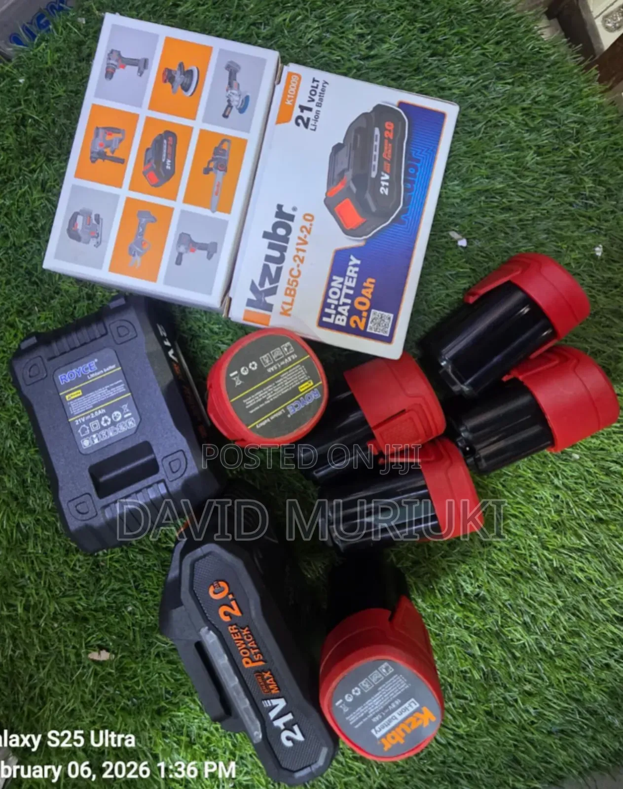Royce Cordless Batteries 21v