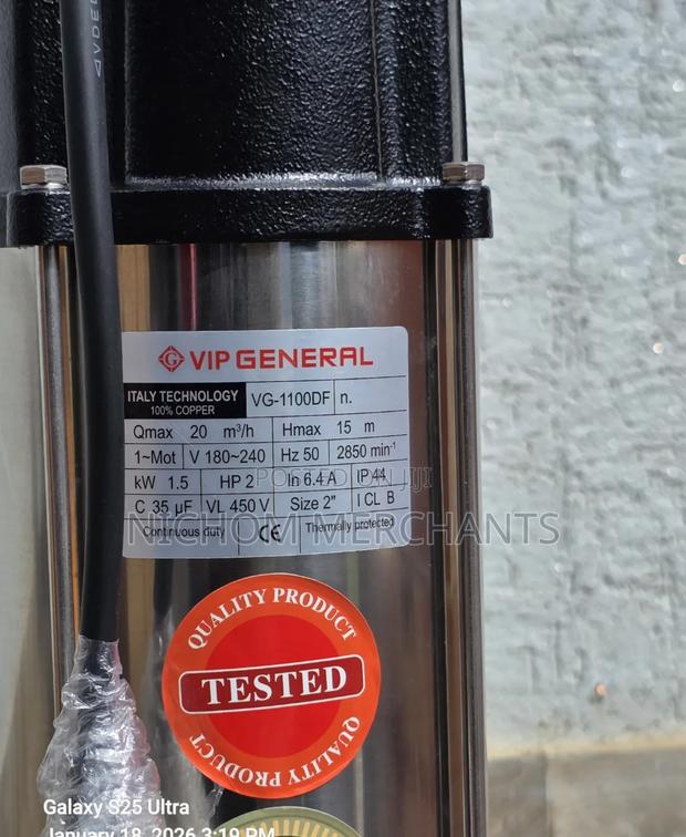 General Sewage Pump 2hp/General Sewage Submersible Pump 2hp - thumbnail 2