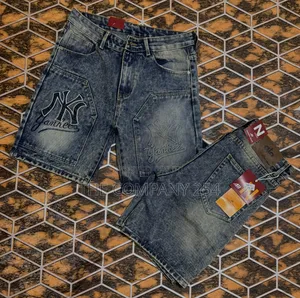 Quality Casual Unisex Designer Denim Normal Graphics Jort Shorts