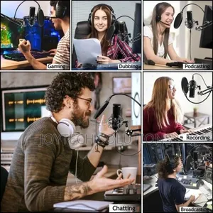 Professional Studio Recording Microphone Set and Home Audio Interface