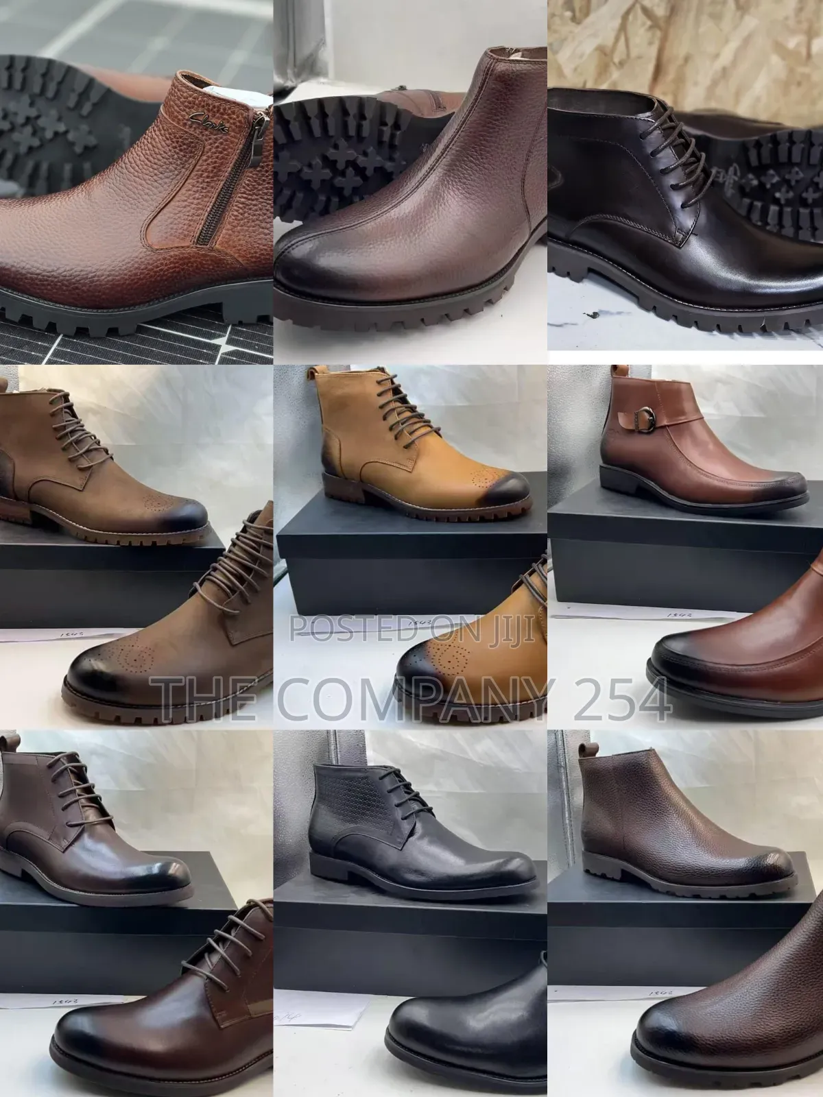 Quality Casual Leather Chelsea Clark's Timberland Official Boot Shoes