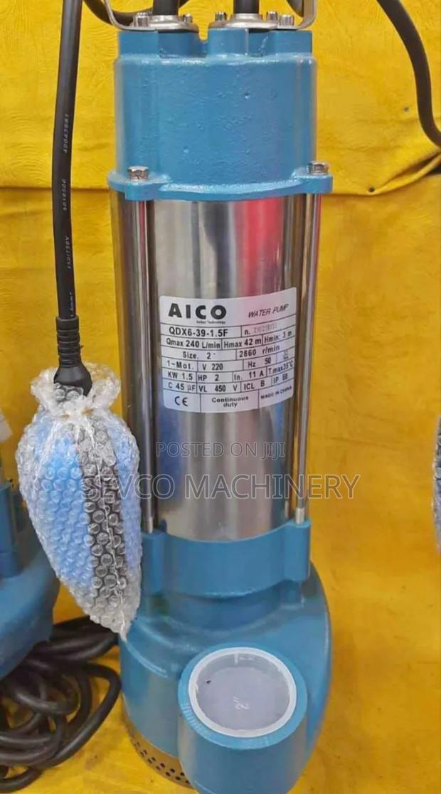 Heavy Duty 3hp 2" 70m Aico Submersible Water Pump