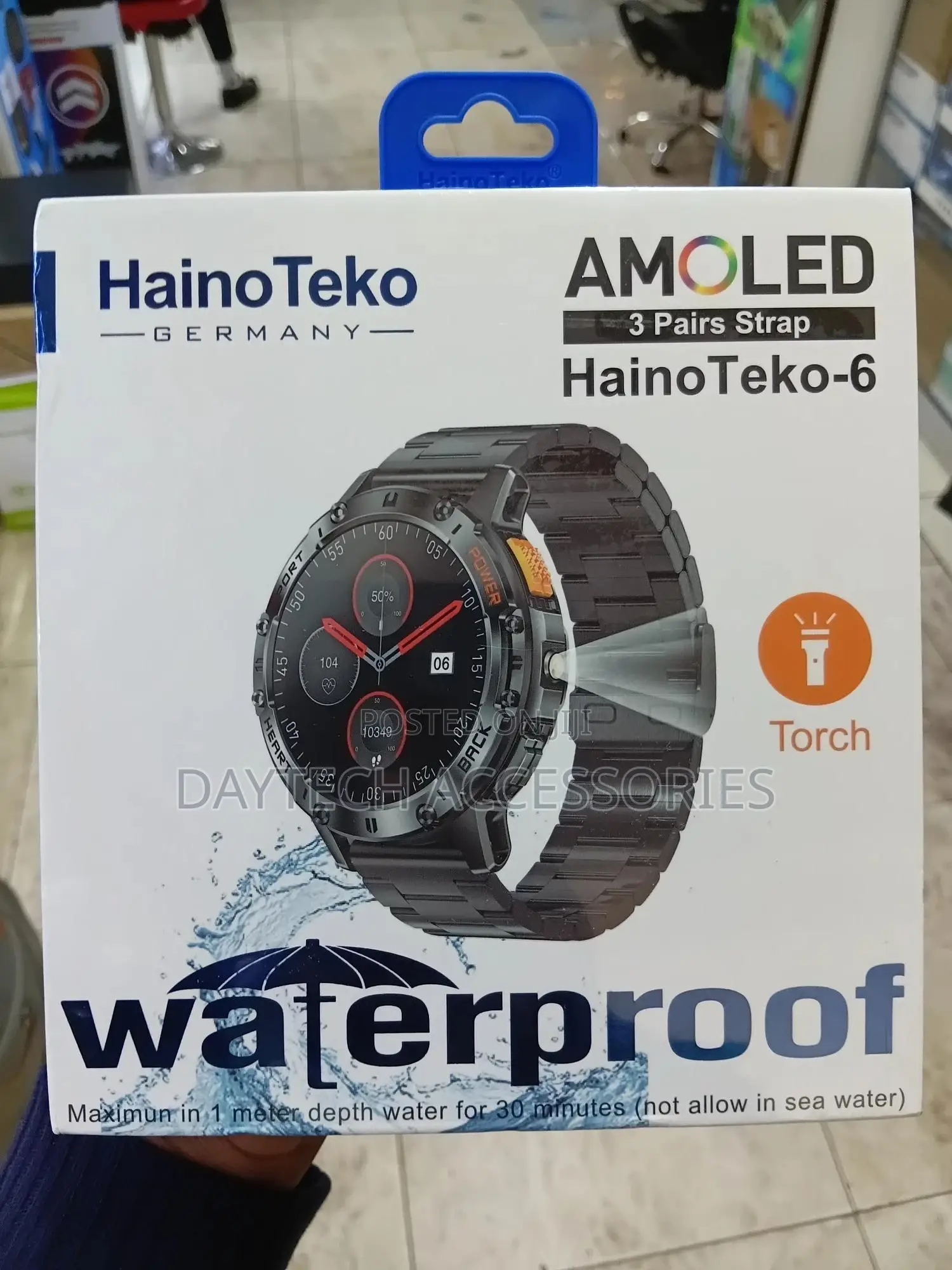Hainoteko Germany Haino Teko-6 Waterproof Smart Watch