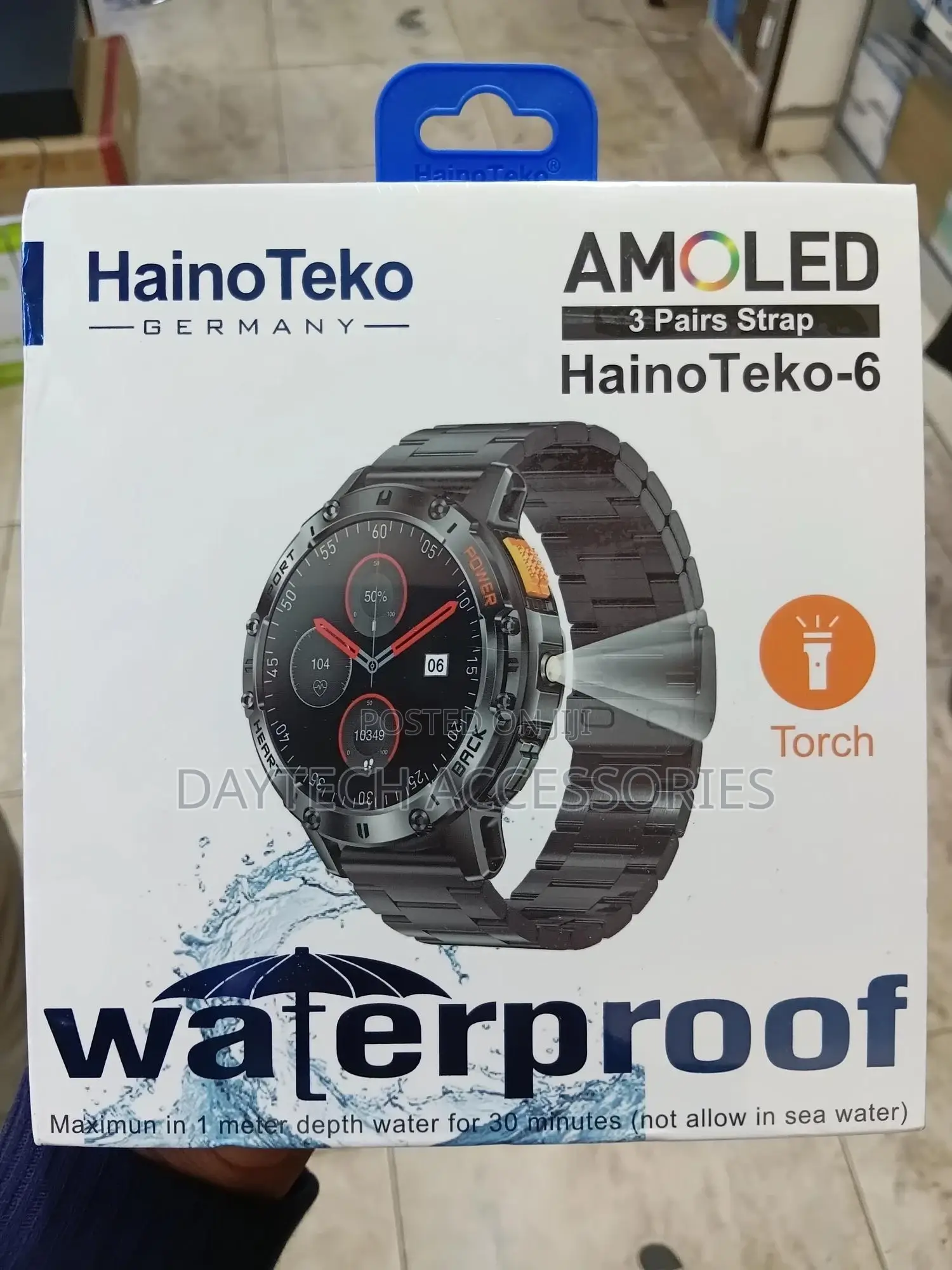 Hainoteko Germany Haino Teko-6 Waterproof Smart Watch