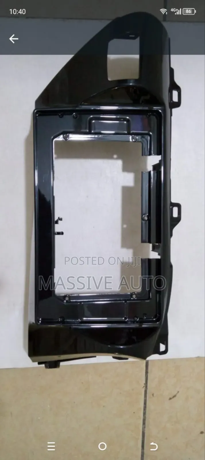Hilux Double Cabin Radio Console Frame/ 2017 Hilux Radio Console