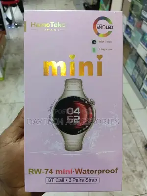 Haino Teko Rw-74 Mini Design Smart Watch With Curved Amoled Display.