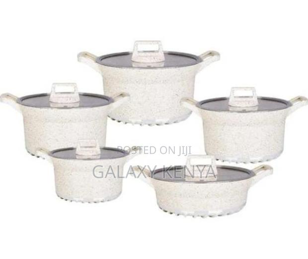 Lucky Rain 10pc Cookware Set Nonstick Sufuria - thumbnail 4