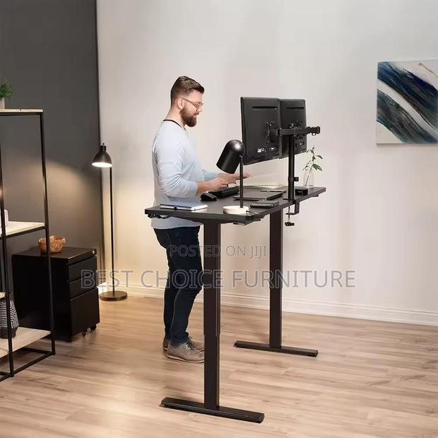 Office Desk; Modern 2m Height Adjustable Workstation - thumbnail 7